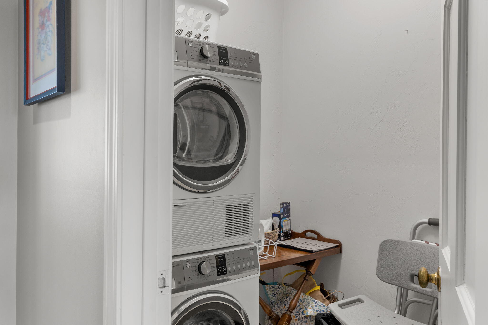 925 Main Street, Unit 3 Cotuit, MA 02635 - Photo 24 of 55 a utility room with dryer and washer