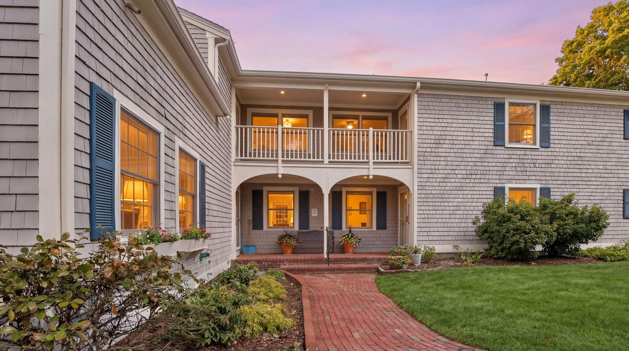 925 Main Street, Unit 3 Cotuit, MA 02635 - Photo 3 of 55 a front view of a house