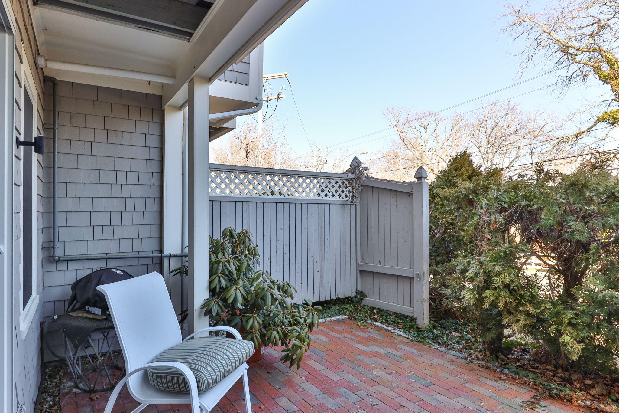 925 Main Street, Unit 3 Cotuit, MA 02635 - Photo 36 of 55 a view of outdoor space with seating space