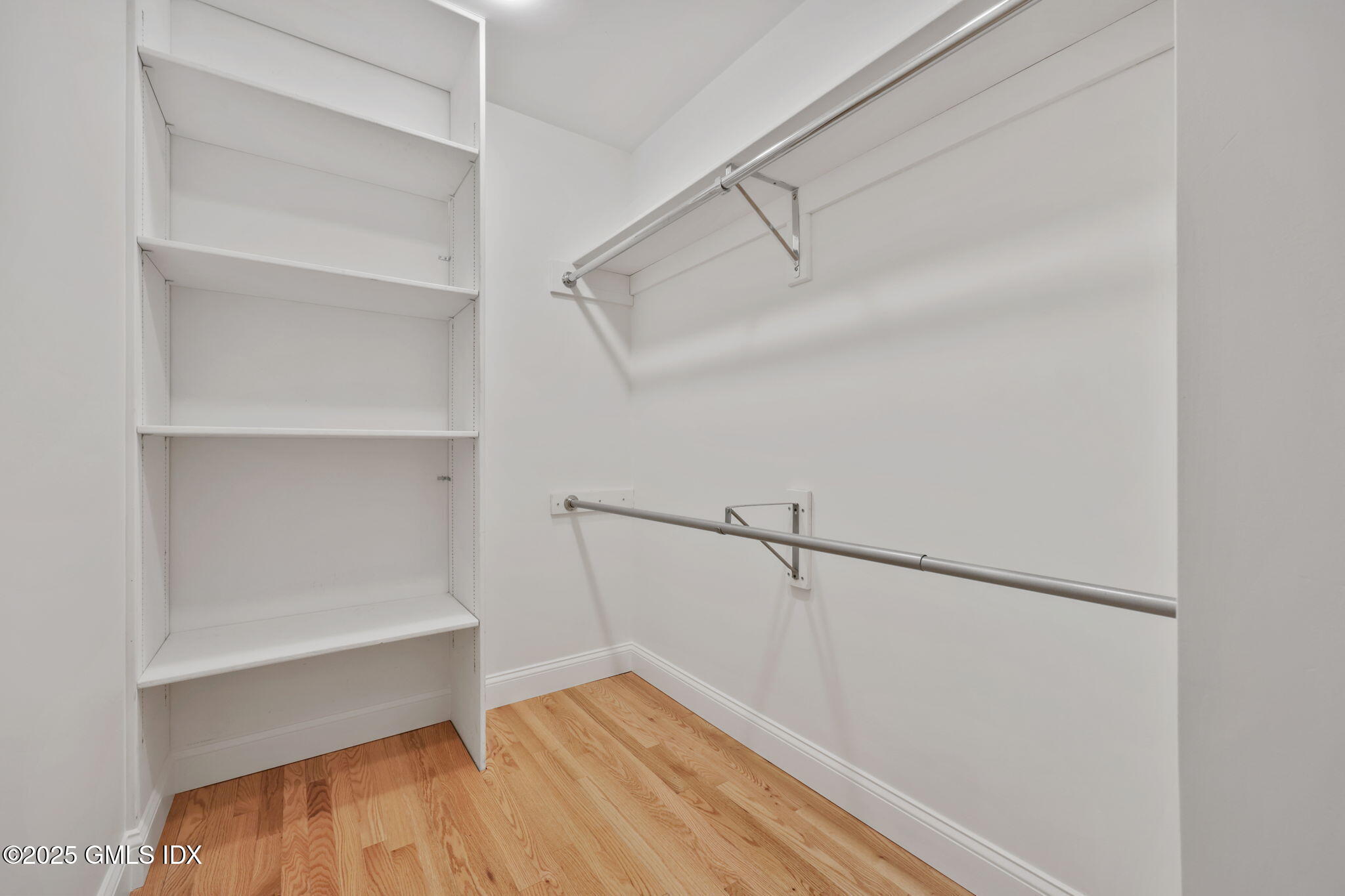 53 Midbrook Lane Old Greenwich, CT 06870 - Photo 20 of 39 a view of an empty walk in closet