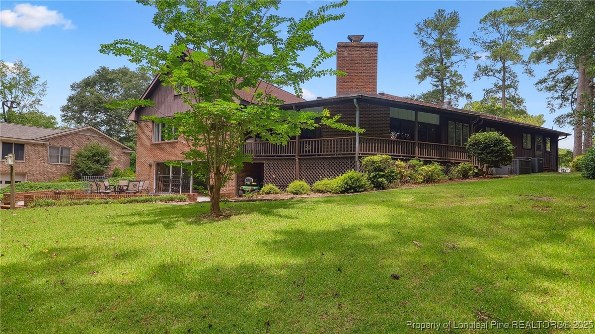 1855 Riverside Boulevard Lumberton, NC 28358 - Photo 46 of 50 a view of a house with backyard and garden