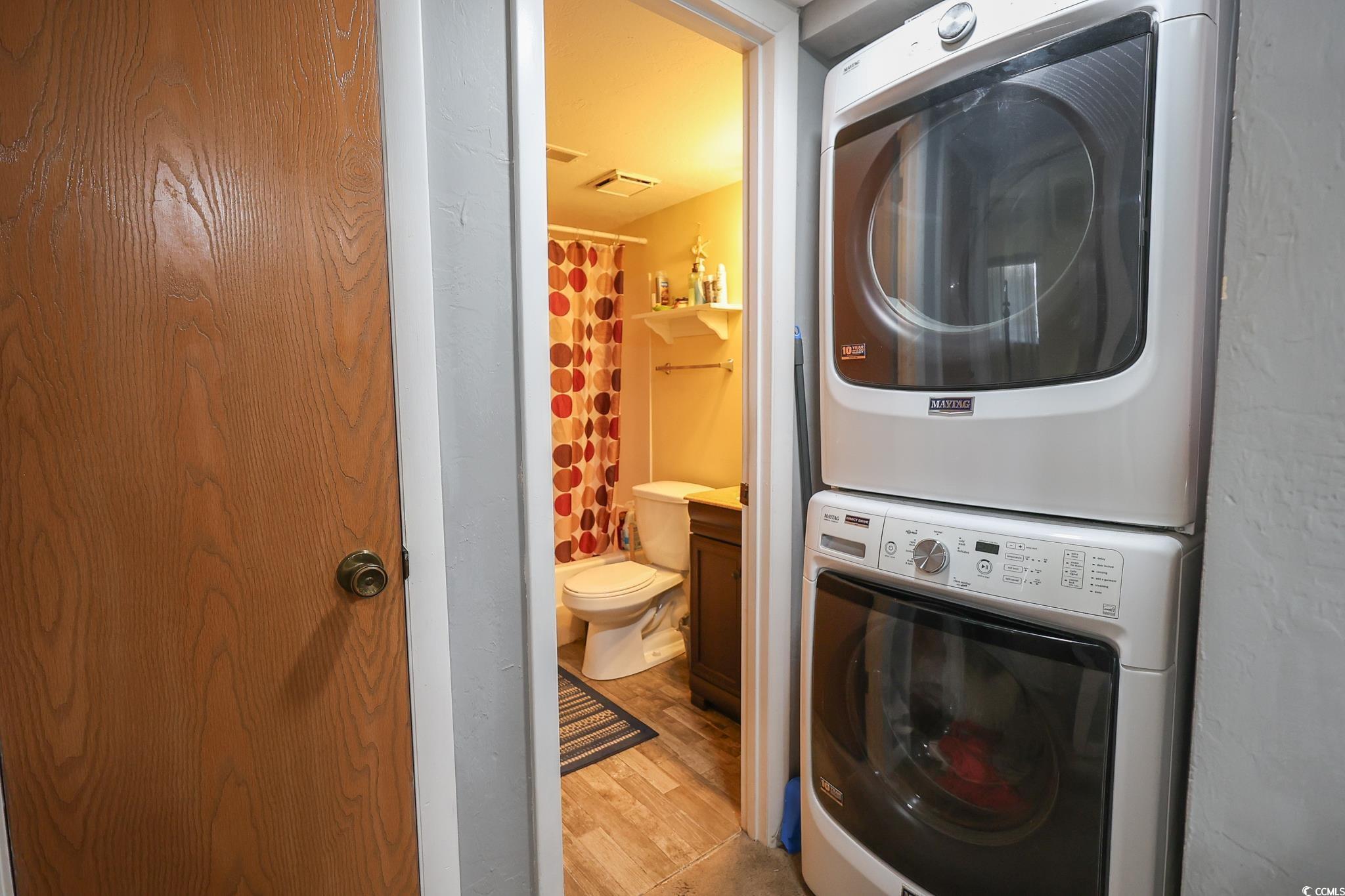 1301 Pridgen Road, Unit 1101 Myrtle Beach, SC 29577 - Photo 16 of 21 Laundry area featuring laundry area, visible vents