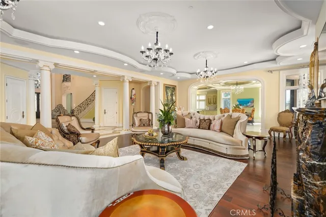 a view of a city from a terrace