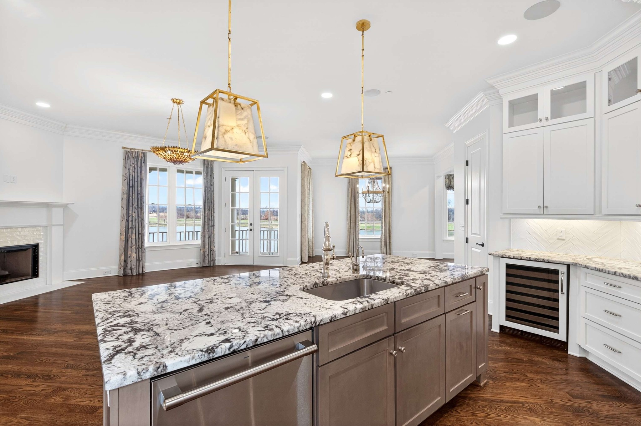 165 Front Street Franklin, TN 37064 - Photo 31 of 63 a bathroom with a sink double vanity and a mirror