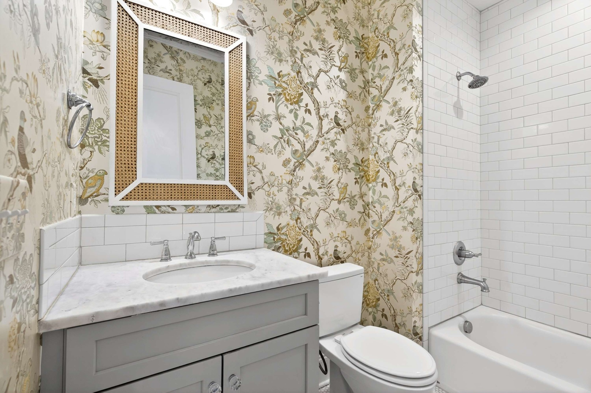 165 Front Street Franklin, TN 37064 - Photo 39 of 63 a bathroom with a granite countertop sink toilet and shower
