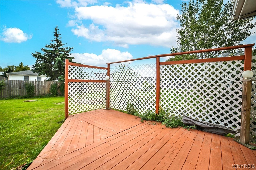 95 Oconnor Avenue Buffalo, NY 14220 - Photo 18 of 18 Second Deck Area Uncovered