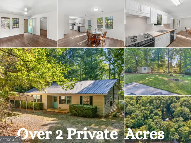 a view of a house with a yard and plants