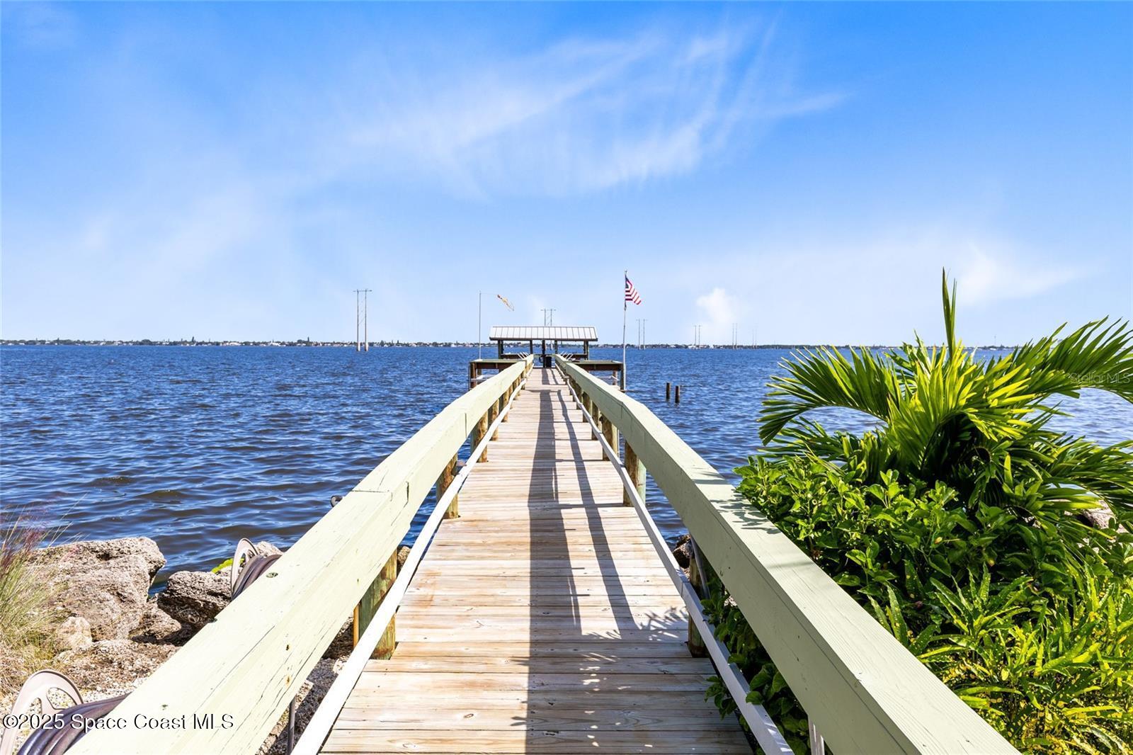 3901 Dixie Highway Northeast, Unit 409 Palm Bay, FL 32905 - Photo 30 of 40 a view of balcony and wooden floor
