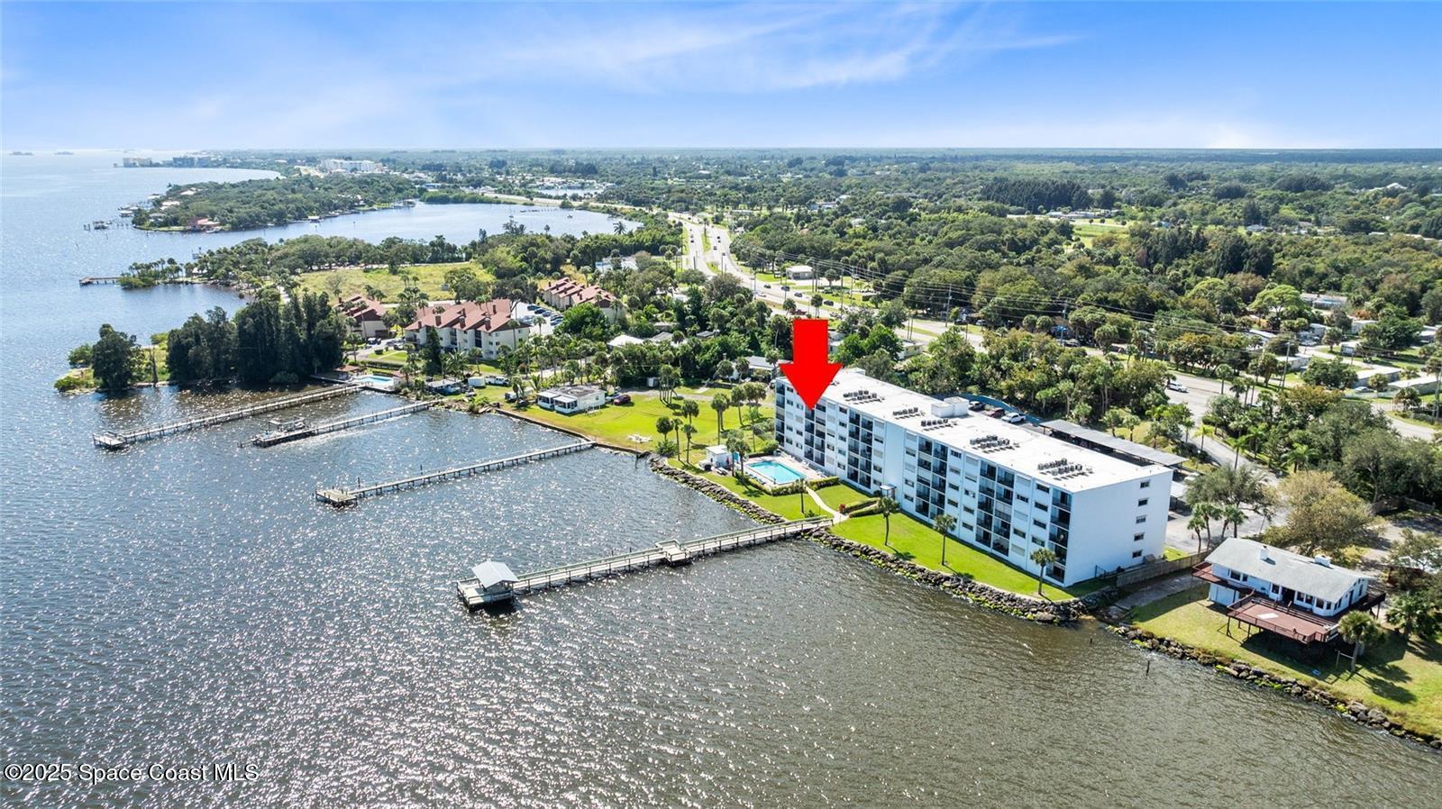 3901 Dixie Highway Northeast, Unit 409 Palm Bay, FL 32905 - Photo 39 of 40 an aerial view of a city