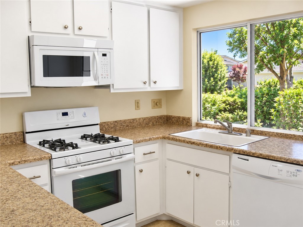 View of the kitchen towards the sink