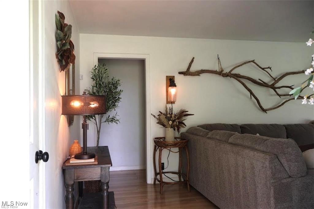 54340 Bracken Road Bridgeport, OH 43912 - Photo 5 of 29 Living room featuring dark wood-type flooring