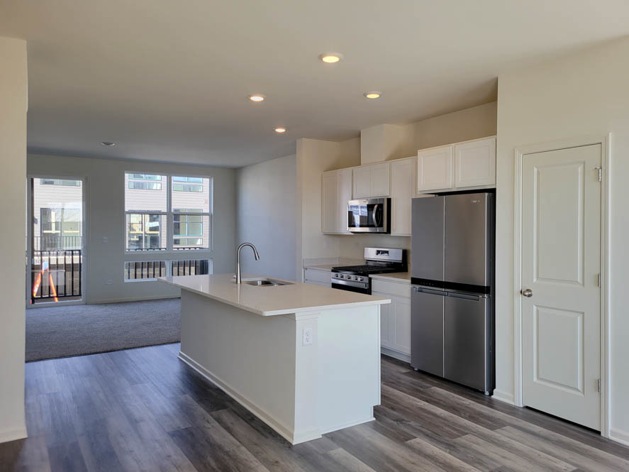 356 Summit Circle Lombard, IL 60148 - Photo 2 of 38 a kitchen with stainless steel appliances a refrigerator sink and cabinets