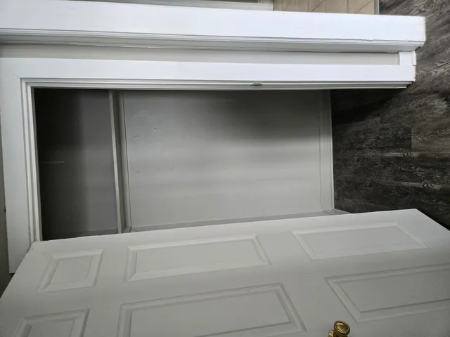 a close view of cabinet