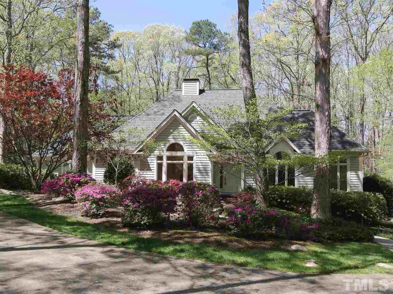 616 Booth Road Chapel Hill, NC 27516 - Photo 25 of 26 front view of house with a yard