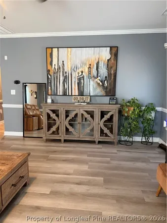 a view of a living room
