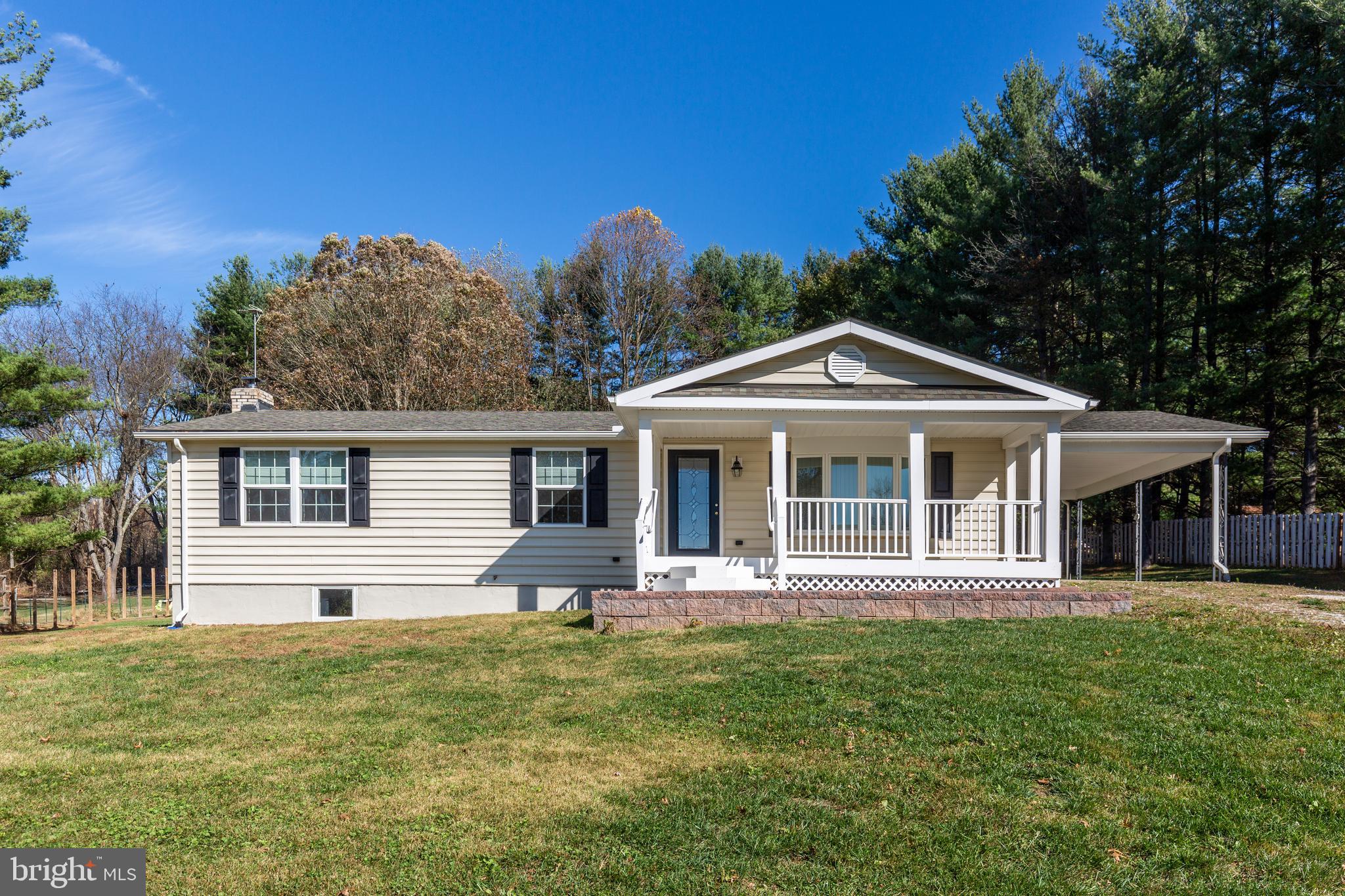1707 Lauterbach Road Finksburg, MD 21048 - Photo 1 of 48 Front Sits Well Off the Road