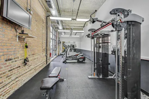 a view of gym equipment
