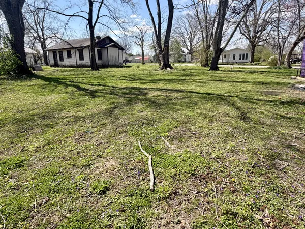 a house view with garden space