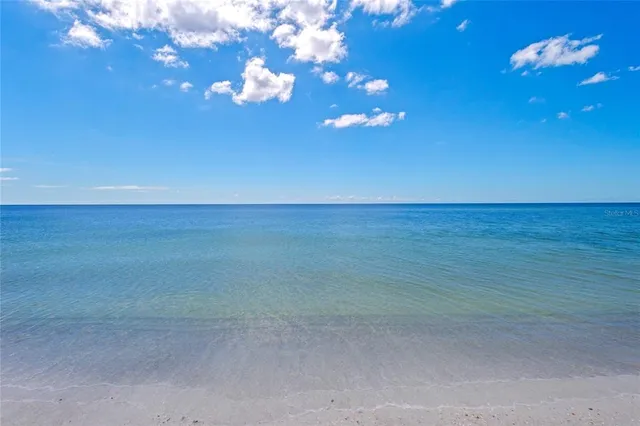 a view of an ocean beach