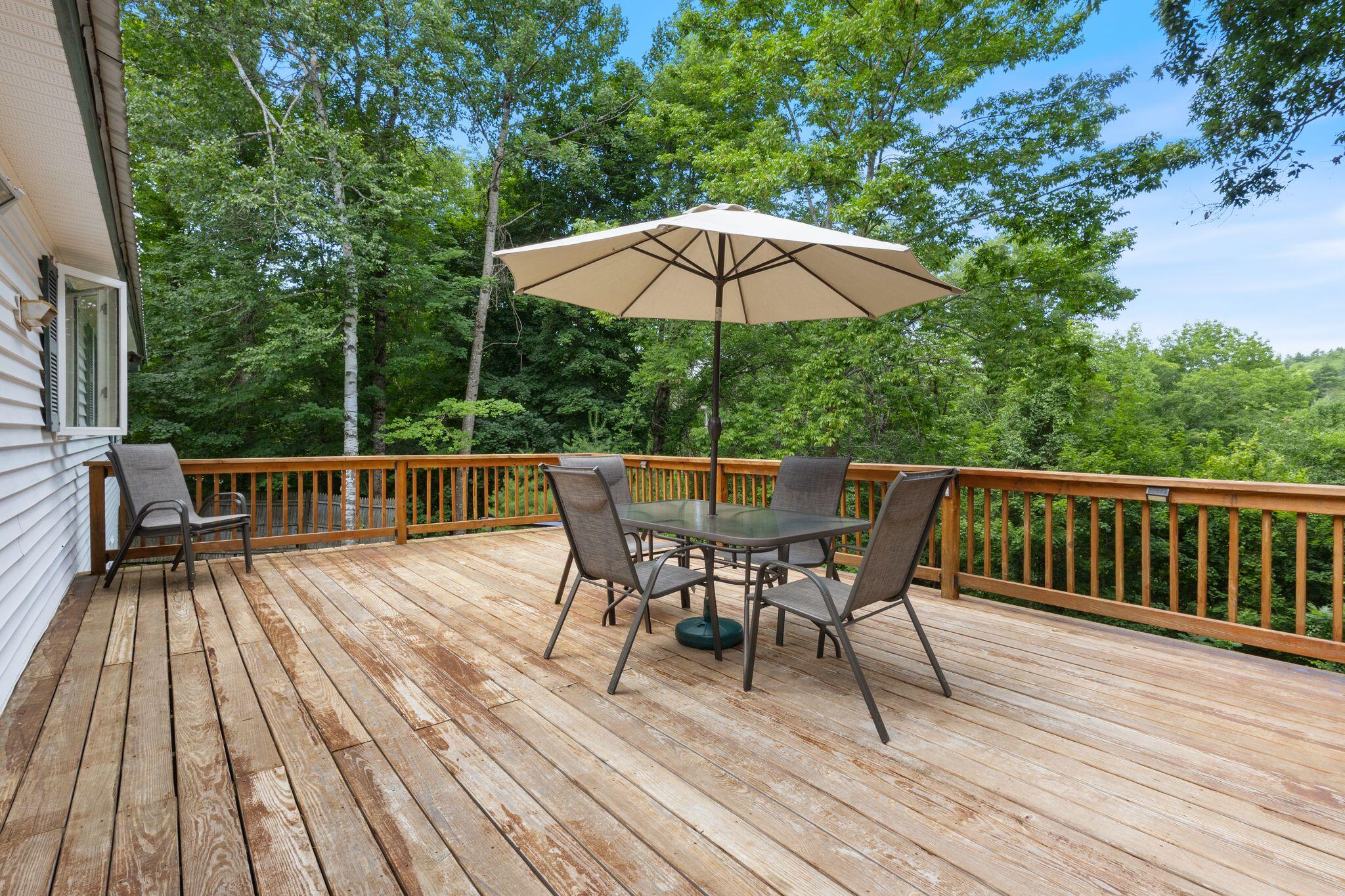 388 Waterford Road Waterford, ME 04088 - Photo 24 of 31 Deck w/Sunset Views