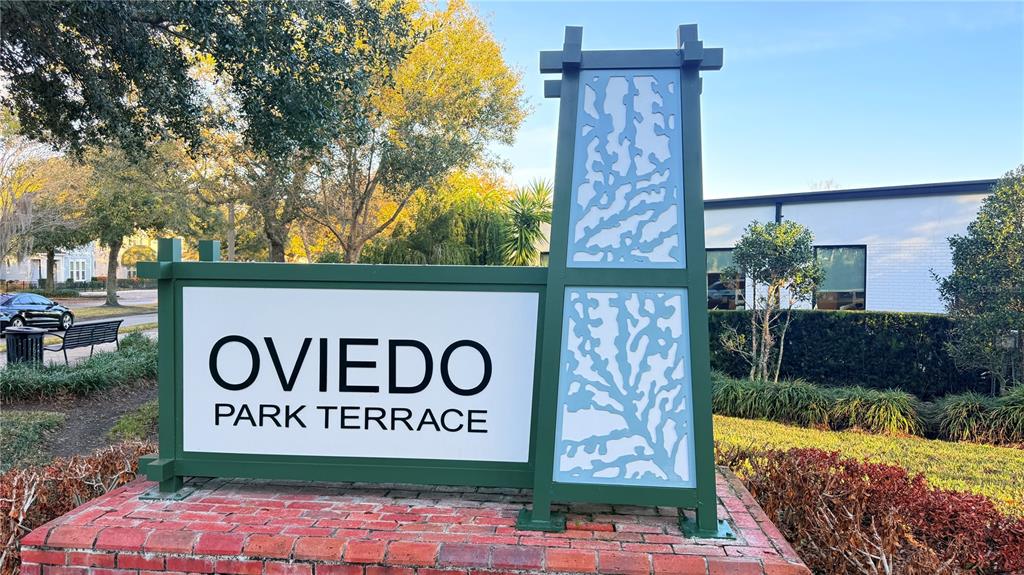 588 Piazza Point Oviedo, FL 32765 - Photo 66 of 66 a sign on the side of a building