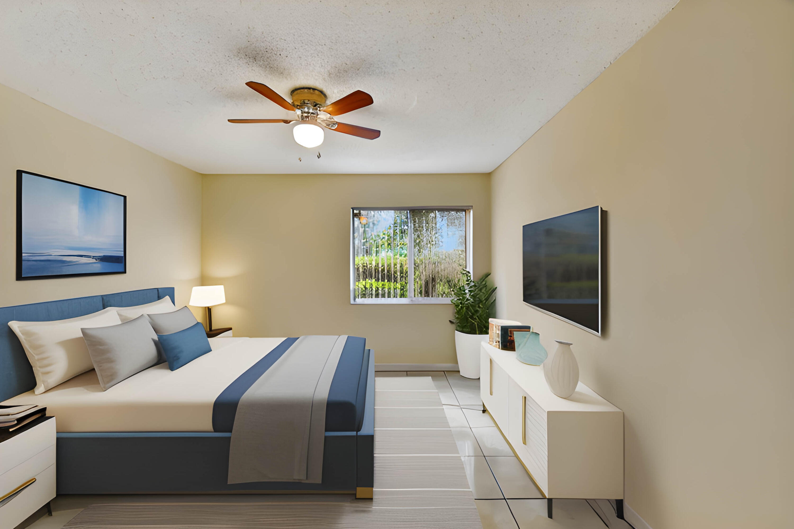 440 Northwest 67th Street, Unit H102 Boca Raton, FL 33487 - Photo 19 of 34 2nd Bedroom Virtually Staged