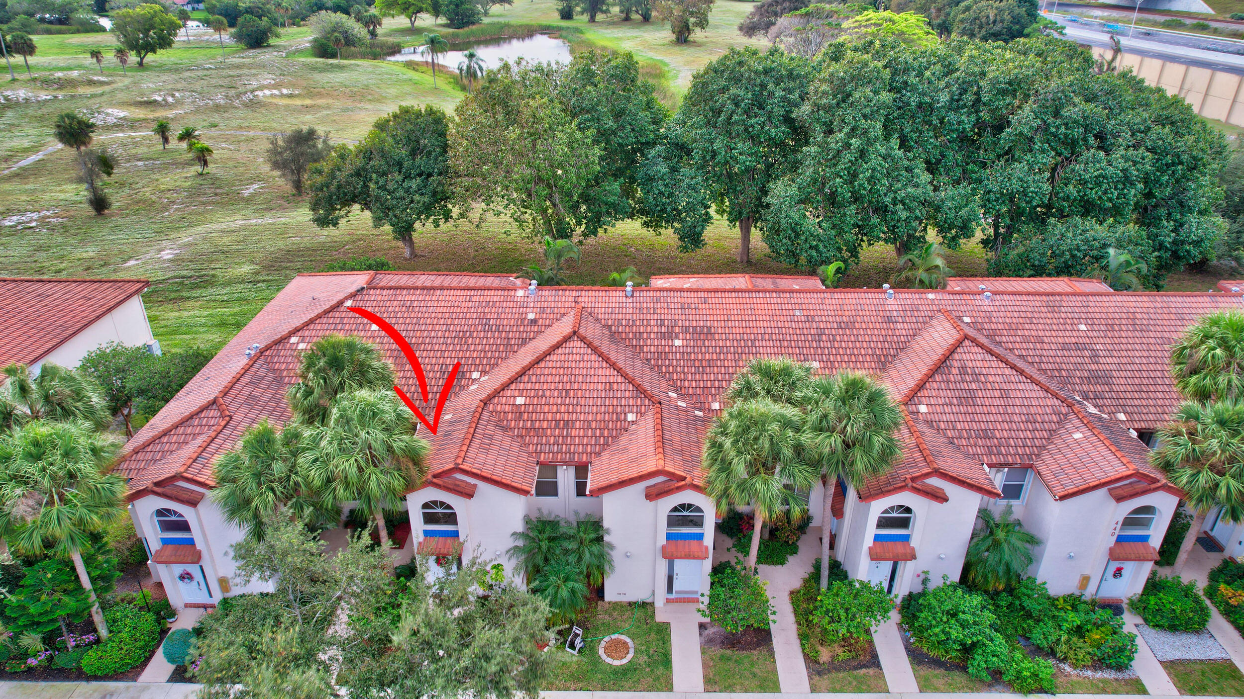 440 Northwest 67th Street, Unit H102 Boca Raton, FL 33487 - Photo 32 of 34 Aerial