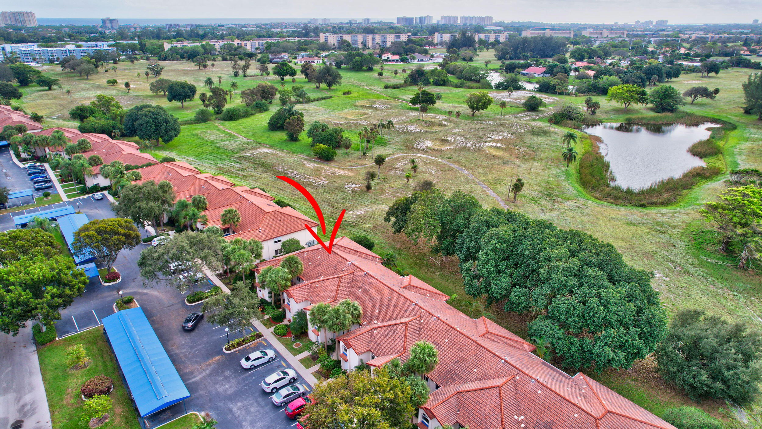 440 Northwest 67th Street, Unit H102 Boca Raton, FL 33487 - Photo 34 of 34 Aerial