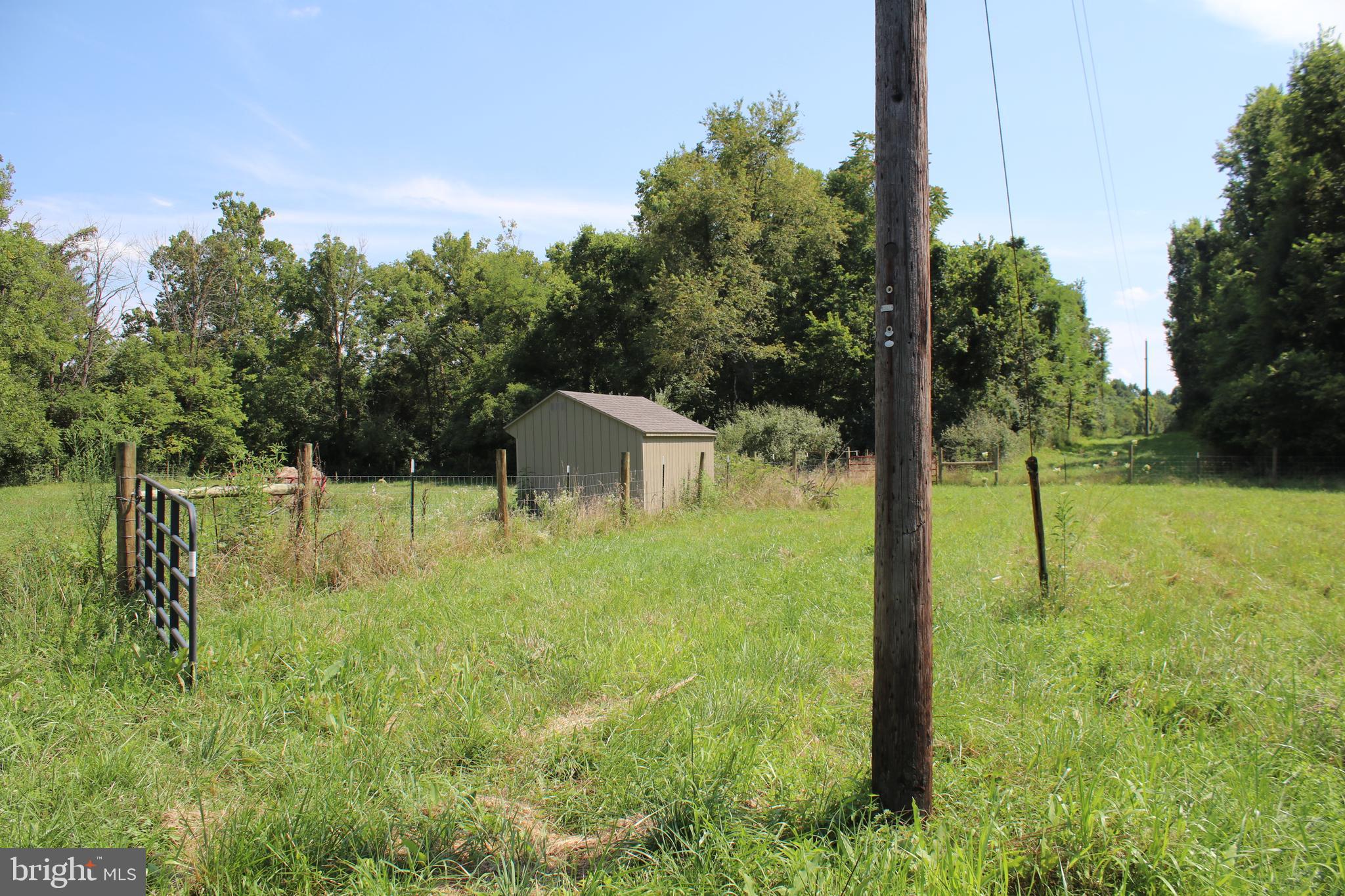 Goldmiller Road Gerrardstown, WV 25420 - Photo 4 of 12 Property line is to right of utility pole