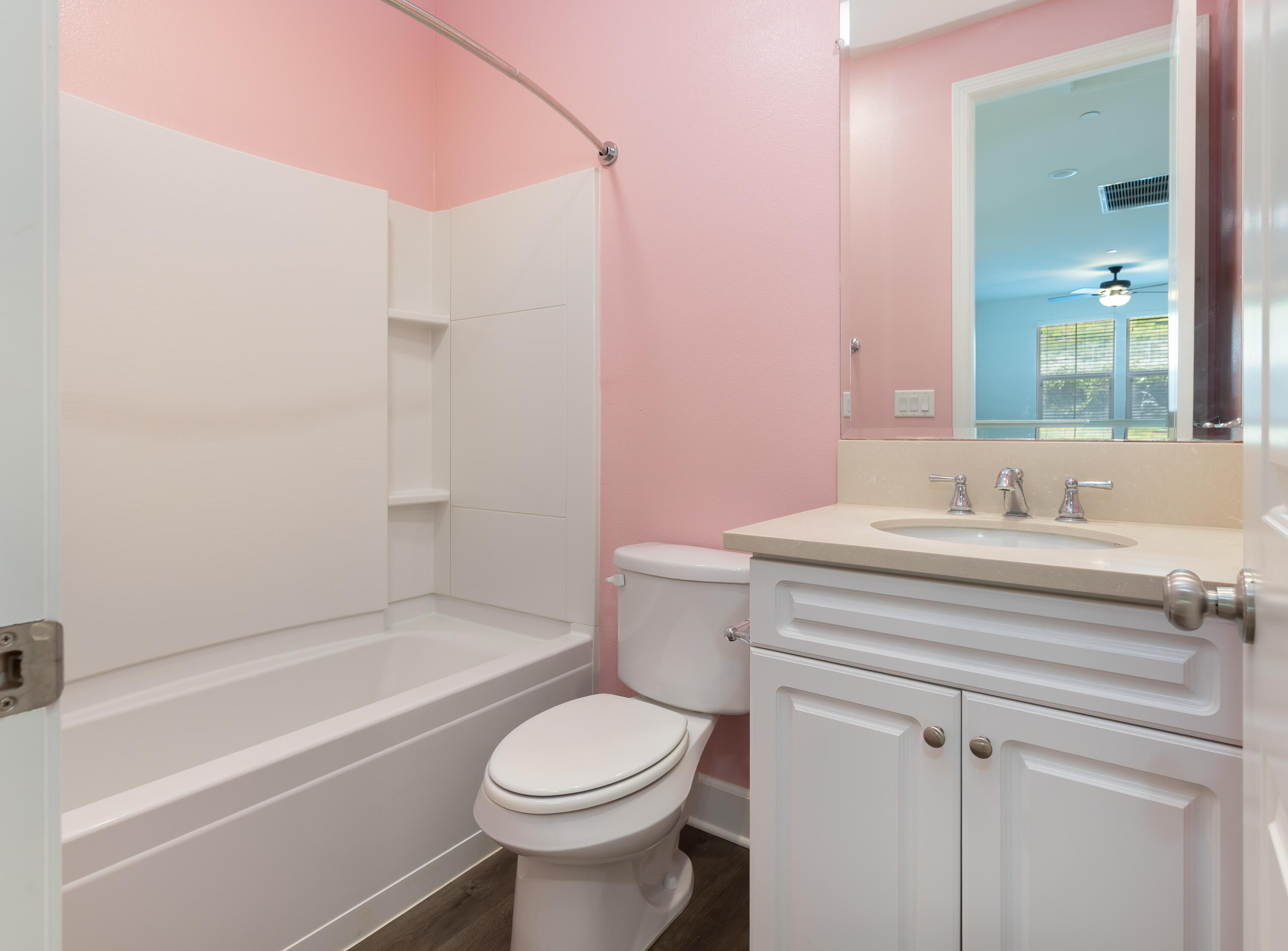 243 Deming Way Buellton, CA 93427 - Photo 12 of 28 a bathroom with a sink a toilet and shower