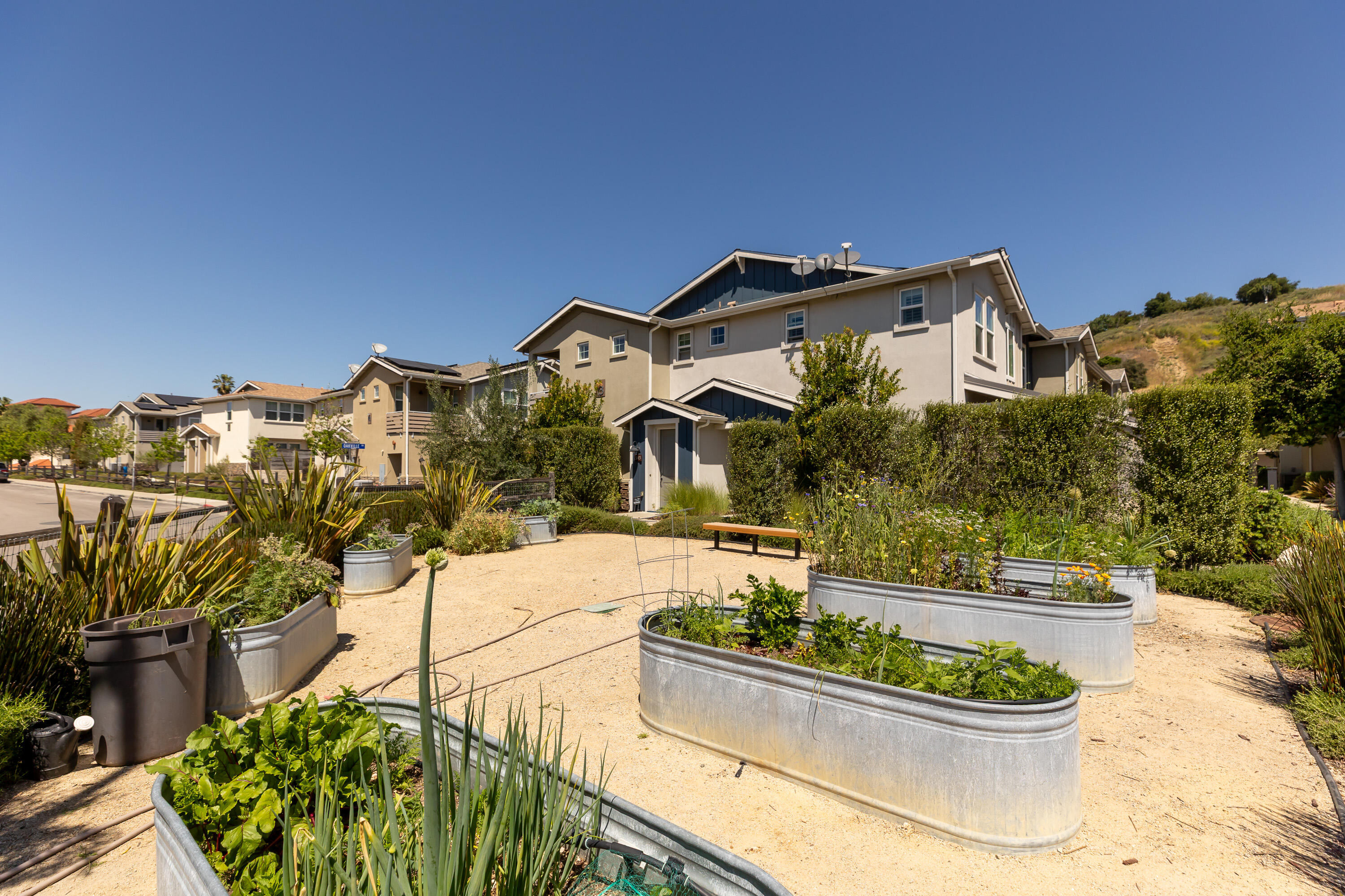 243 Deming Way Buellton, CA 93427 - Photo 26 of 28 a front view of a house with a garden