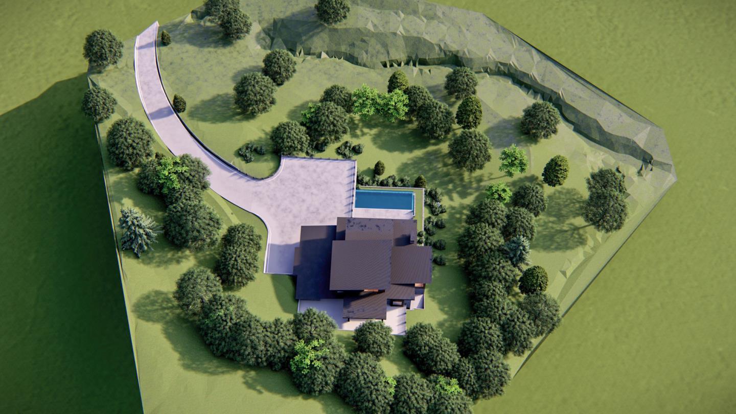22040 Regnart Road Cupertino, CA 95014 - Photo 13 of 18 an aerial view of a house