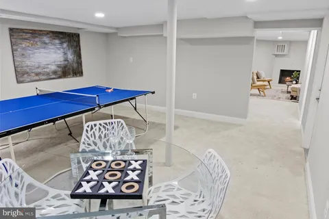 a view of a livingroom with furniture and a couch