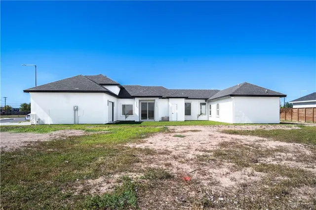a house view with a outdoor space