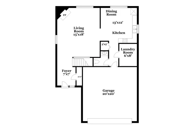 $1,665 | 3338 Montgomery Drive, Indianapolis, IN 46227