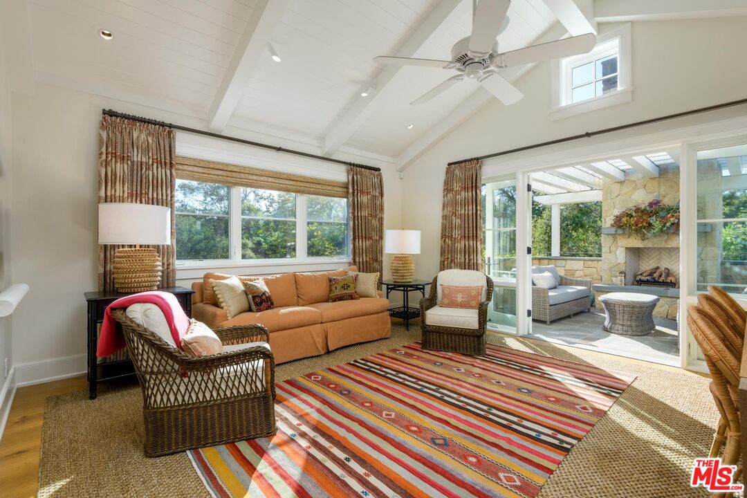 1779 Glen Oaks Drive Montecito, CA 93108 - Photo 23 of 32 a living room with furniture and a large window