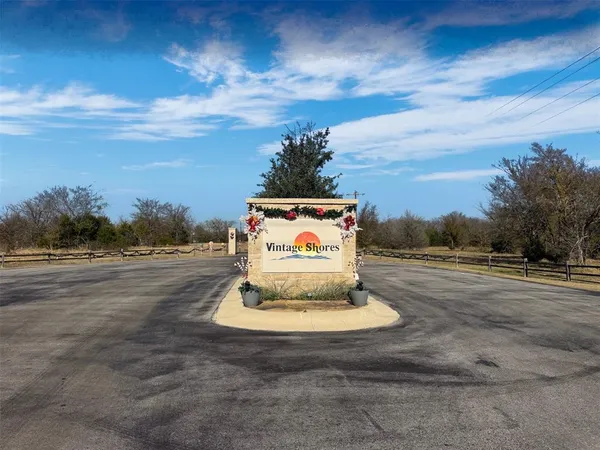 a view of a street with an outdoor space