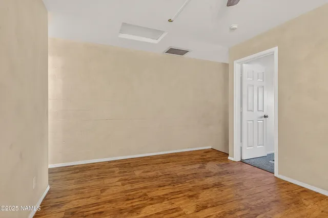 a view of empty room