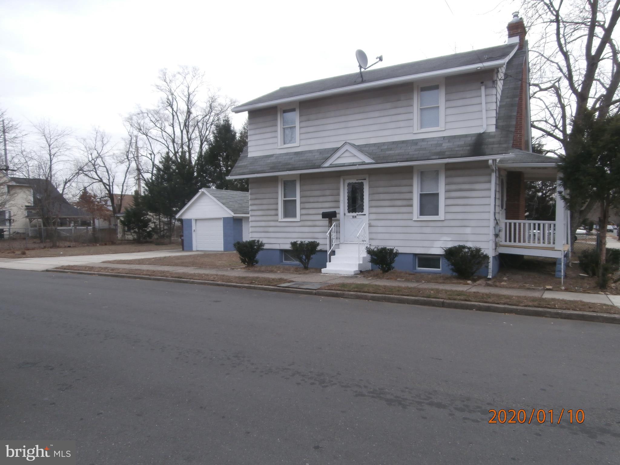 104 7th Street Riverside, NJ 08075 - Photo 2 of 26 Side Entry & Garage View