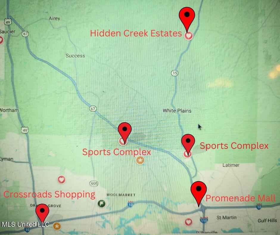 Nhn Ramsey Road Saucier, MS 39574 - Photo 5 of 8 Map2