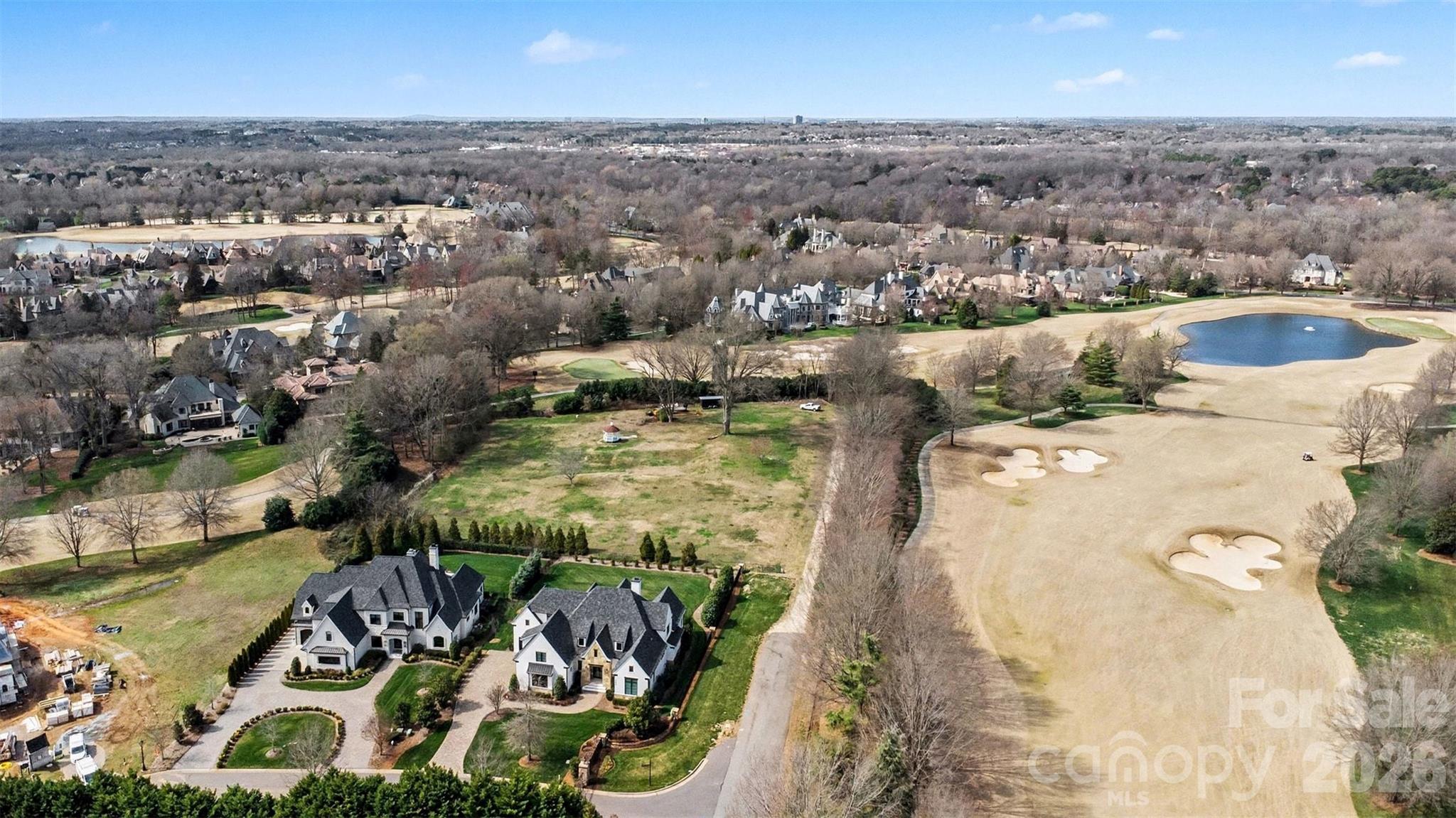 433 Weddington Church Road Waxhaw, NC 28173 - Photo 6 of 16 an aerial view of a house with yard swimming pool and outdoor seating