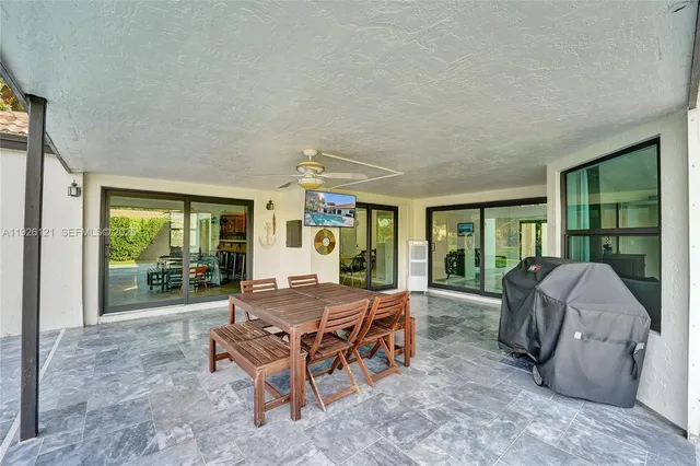 a view of a swimming pool