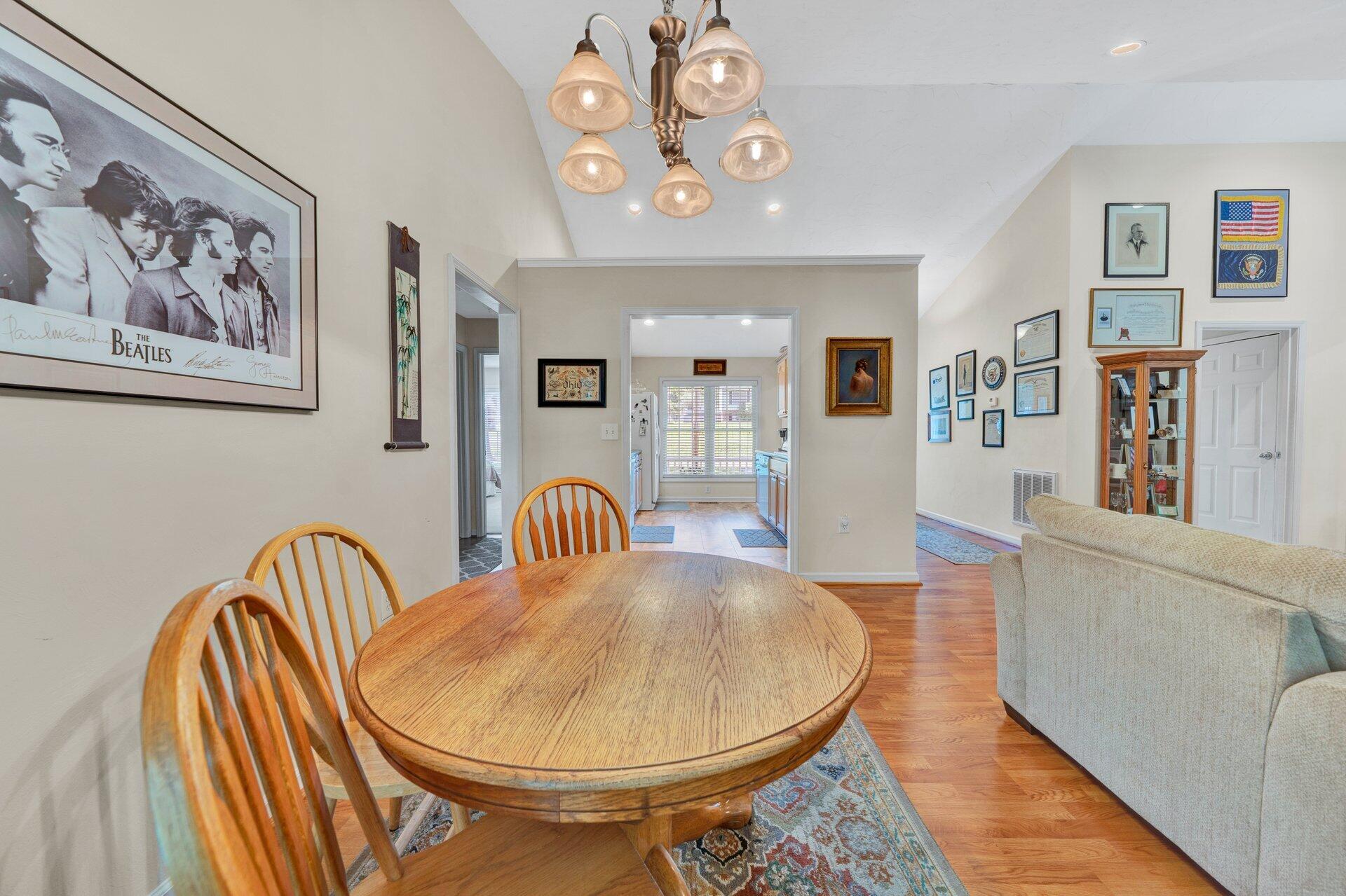 672 Kessler Mill Road Salem, VA 24153 - Photo 13 of 44 a view of a dining room with furniture