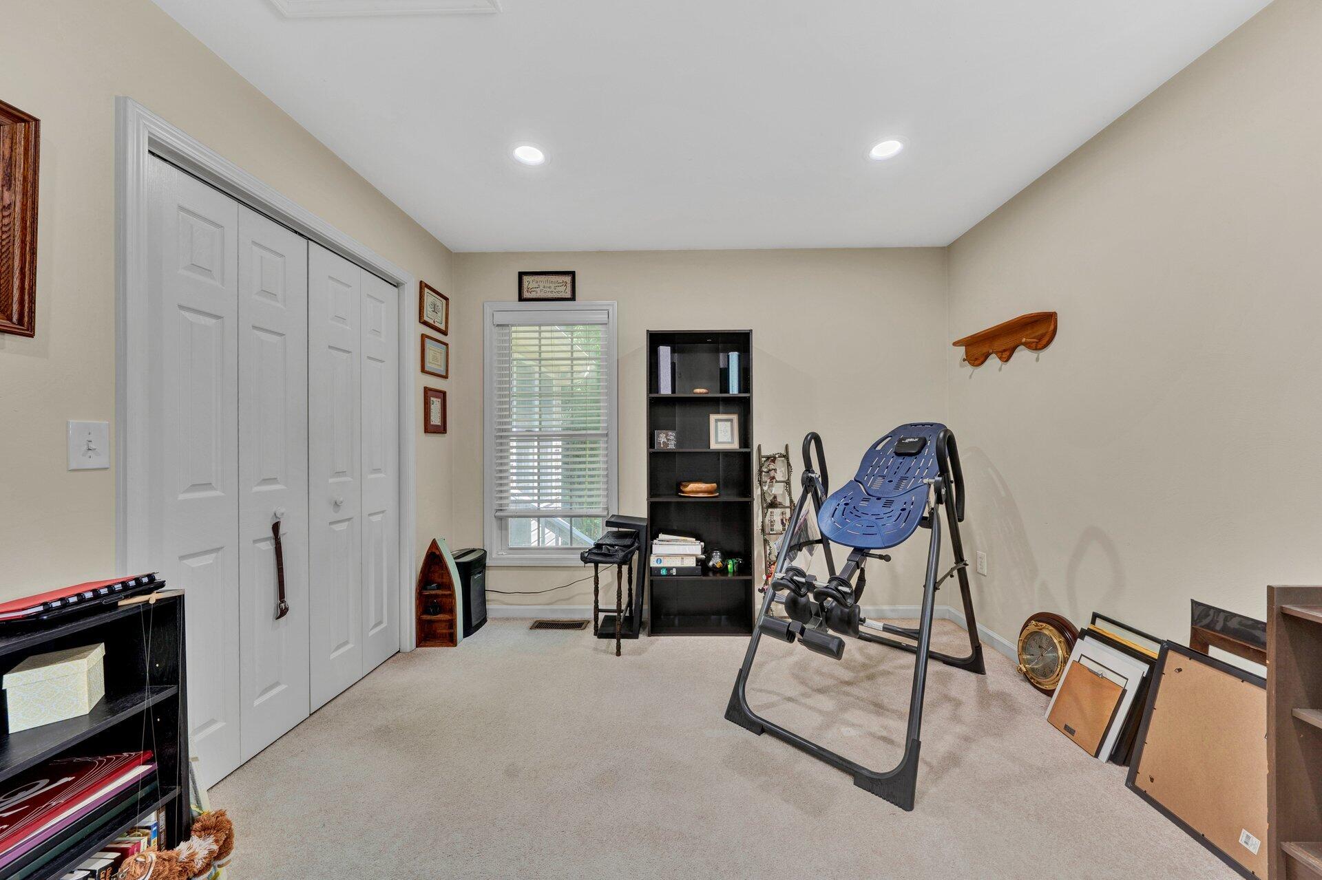 672 Kessler Mill Road Salem, VA 24153 - Photo 27 of 44 a view of a room with gym equipment