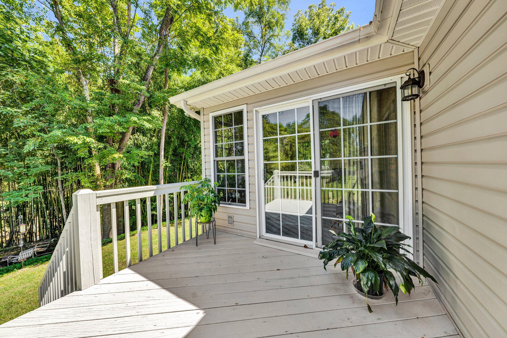 672 Kessler Mill Road Salem, VA 24153 - Photo 33 of 44 a view of a chair and table in the balcony