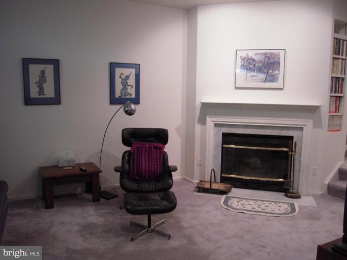 11509 Hemingway Drive Reston, VA 20194 - Photo 20 of 21 a living room with furniture and a fireplace