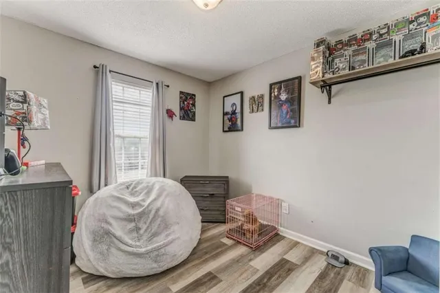 a room with a couch and a window