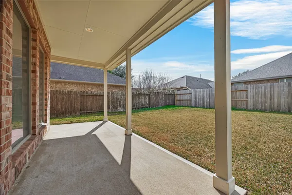 a house view with outdoor space