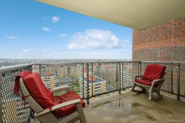 a view of city and ocean