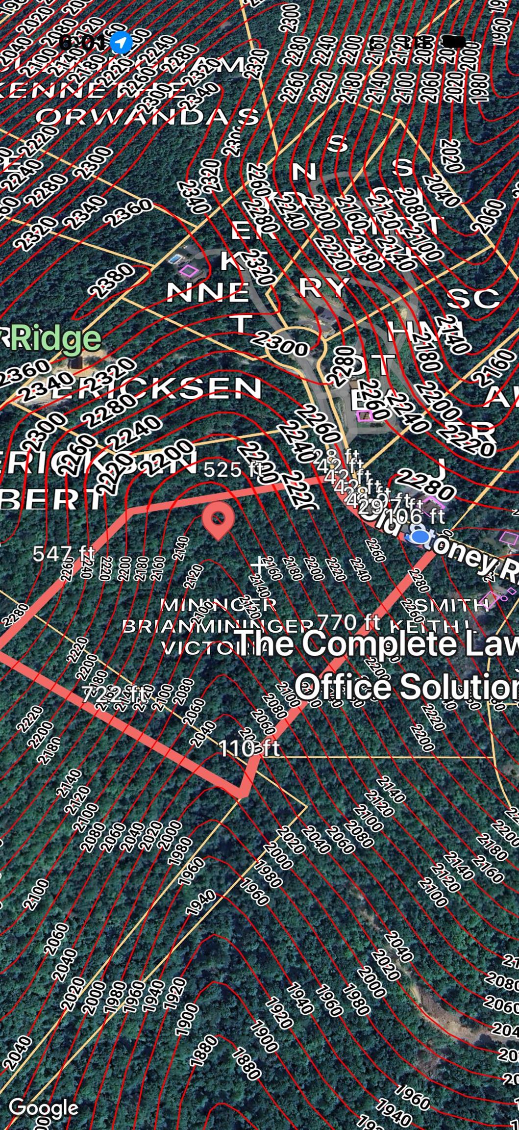 Old Stony Ridge Road Afton, VA 22920 - Photo 9 of 22 GIS Map Pic